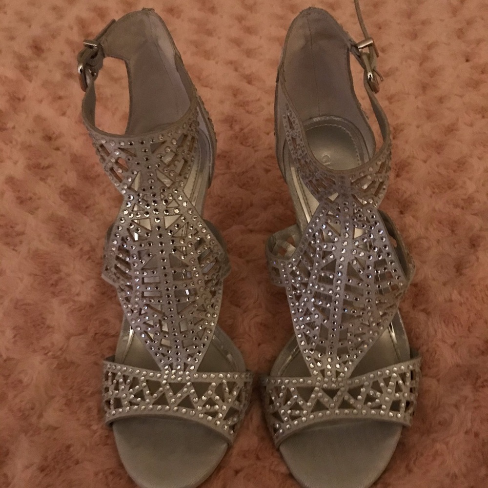 Silver heels